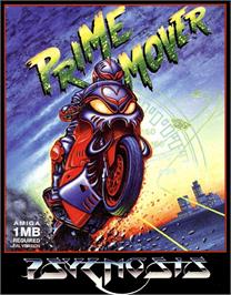 Box cover for Prime Mover on the Commodore Amiga.