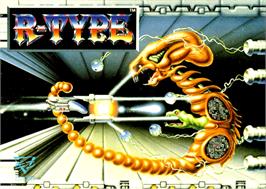 Box cover for R-Type on the Commodore Amiga.