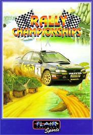 Box cover for Rally Championships on the Commodore Amiga.