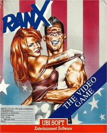 Box cover for Ranx on the Commodore Amiga.