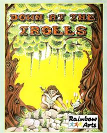 Box cover for Realm of the Trolls on the Commodore Amiga.