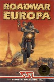 Box cover for Roadwar Europa on the Commodore Amiga.