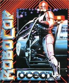 Box cover for Robocop on the Commodore Amiga.