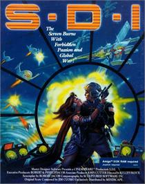 Box cover for S.D.I. on the Commodore Amiga.
