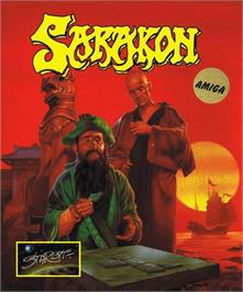 Box cover for Sarakon on the Commodore Amiga.