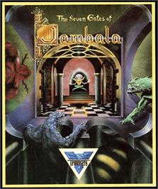 Box cover for Seven Gates of Jambala on the Commodore Amiga.