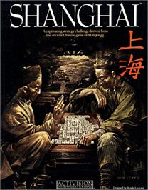 Box cover for Shanghai on the Commodore Amiga.