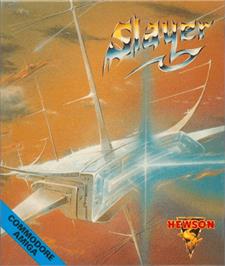 Box cover for Slayer on the Commodore Amiga.