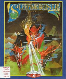 Box cover for Sleeping Gods Lie on the Commodore Amiga.