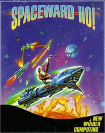Box cover for Spaceward Ho on the Commodore Amiga.