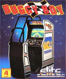 Box cover for Speed Buggy on the Commodore Amiga.