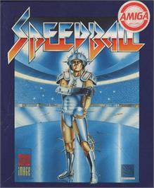 Box cover for Speedball on the Commodore Amiga.