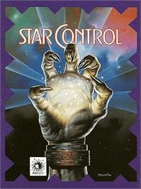 Box cover for Star Control on the Commodore Amiga.