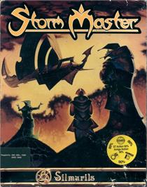 Box cover for Storm Master on the Commodore Amiga.
