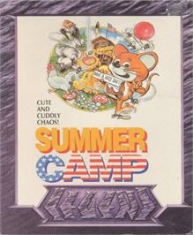 Box cover for Summer Camp on the Commodore Amiga.