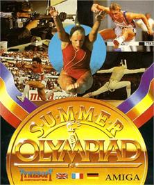 Box cover for Summer Challenge on the Commodore Amiga.
