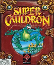 Box cover for Super Cauldron on the Commodore Amiga.