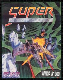 Box cover for Super Stardust on the Commodore Amiga.