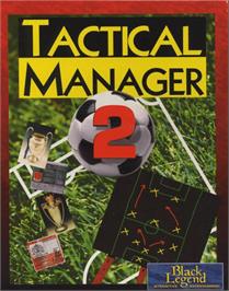 Box cover for Tactical Manager 2 on the Commodore Amiga.