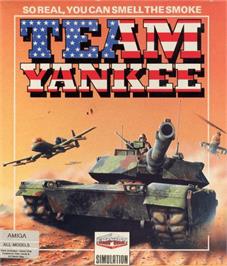 Box cover for Team Yankee on the Commodore Amiga.