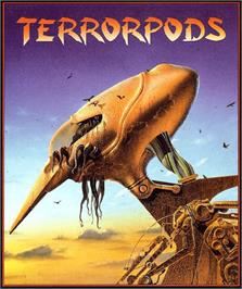 Box cover for Terrorpods on the Commodore Amiga.