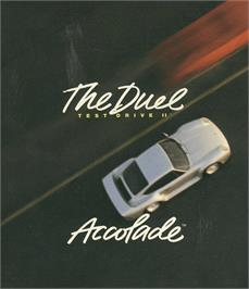 Box cover for Test Drive II Car Disk: The Supercars on the Commodore Amiga.