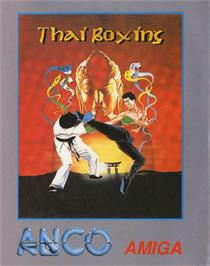 Box cover for Thai Boxing on the Commodore Amiga.