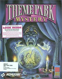 Box cover for Theme Park Mystery on the Commodore Amiga.