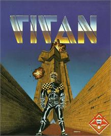 Box cover for Titan on the Commodore Amiga.
