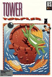 Box cover for Tower Toppler on the Commodore Amiga.