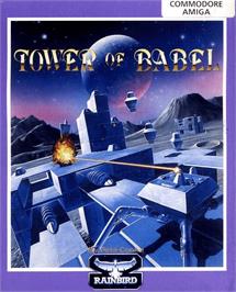 Box cover for Tower of Babel on the Commodore Amiga.