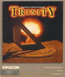 Box cover for Trinity on the Commodore Amiga.