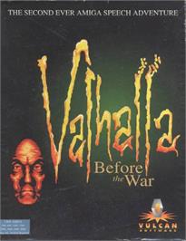 Box cover for Valhalla: Before the War on the Commodore Amiga.