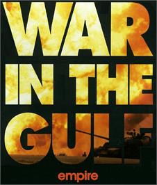 Box cover for War in the Gulf on the Commodore Amiga.