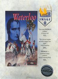 Box cover for Waterloo on the Commodore Amiga.