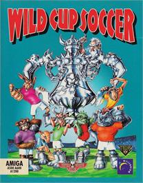 Box cover for Wild Cup Soccer on the Commodore Amiga.