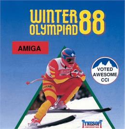 Box cover for Winter Challenge: World Class Competition on the Commodore Amiga.