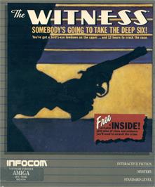 Box cover for Witness on the Commodore Amiga.