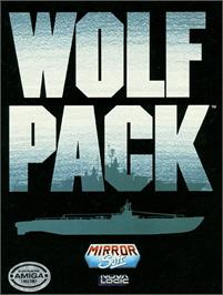 Box cover for WolfPack on the Commodore Amiga.