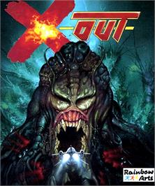 Box cover for X-Out on the Commodore Amiga.