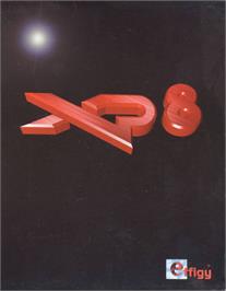 Box cover for XP8 on the Commodore Amiga.