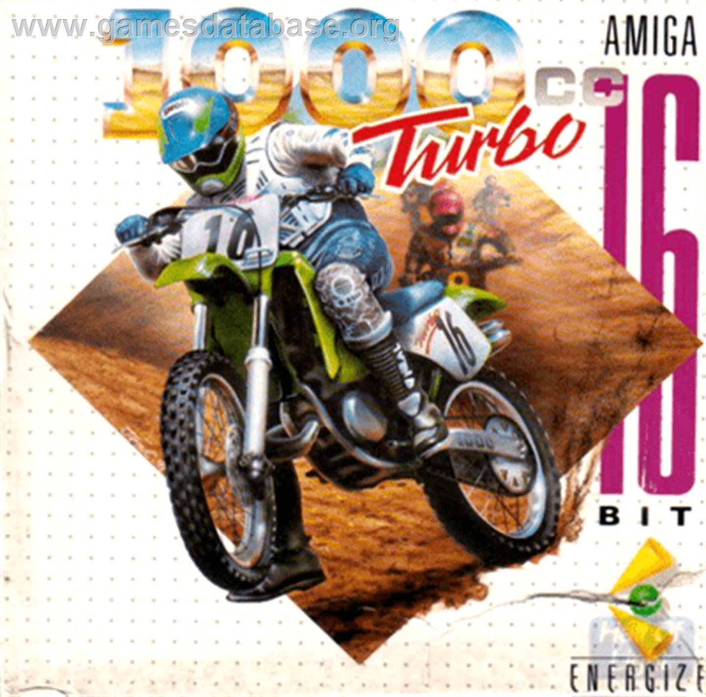 1000cc Turbo - Commodore Amiga - Artwork - Box