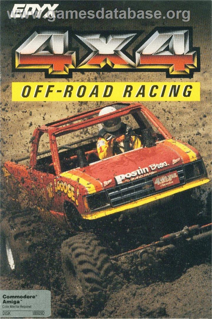 4x4 Off-Road Racing - Commodore Amiga - Artwork - Box