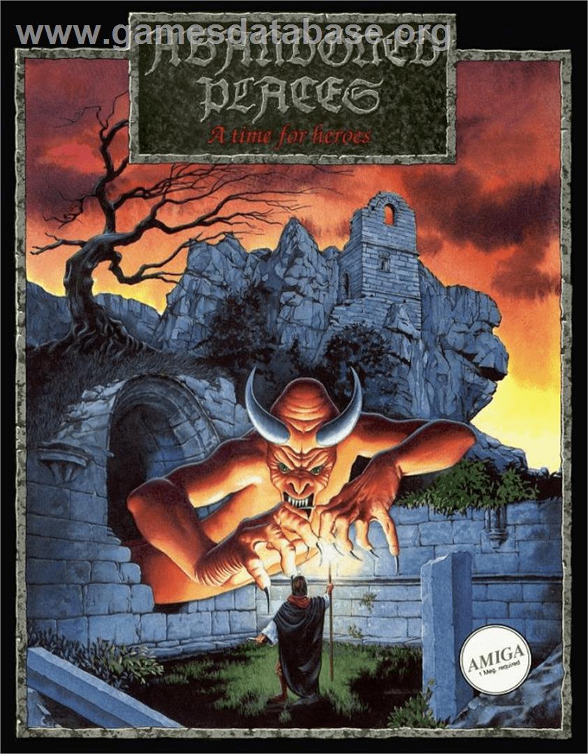 Abandoned Places: A Time for Heroes - Commodore Amiga - Artwork - Box