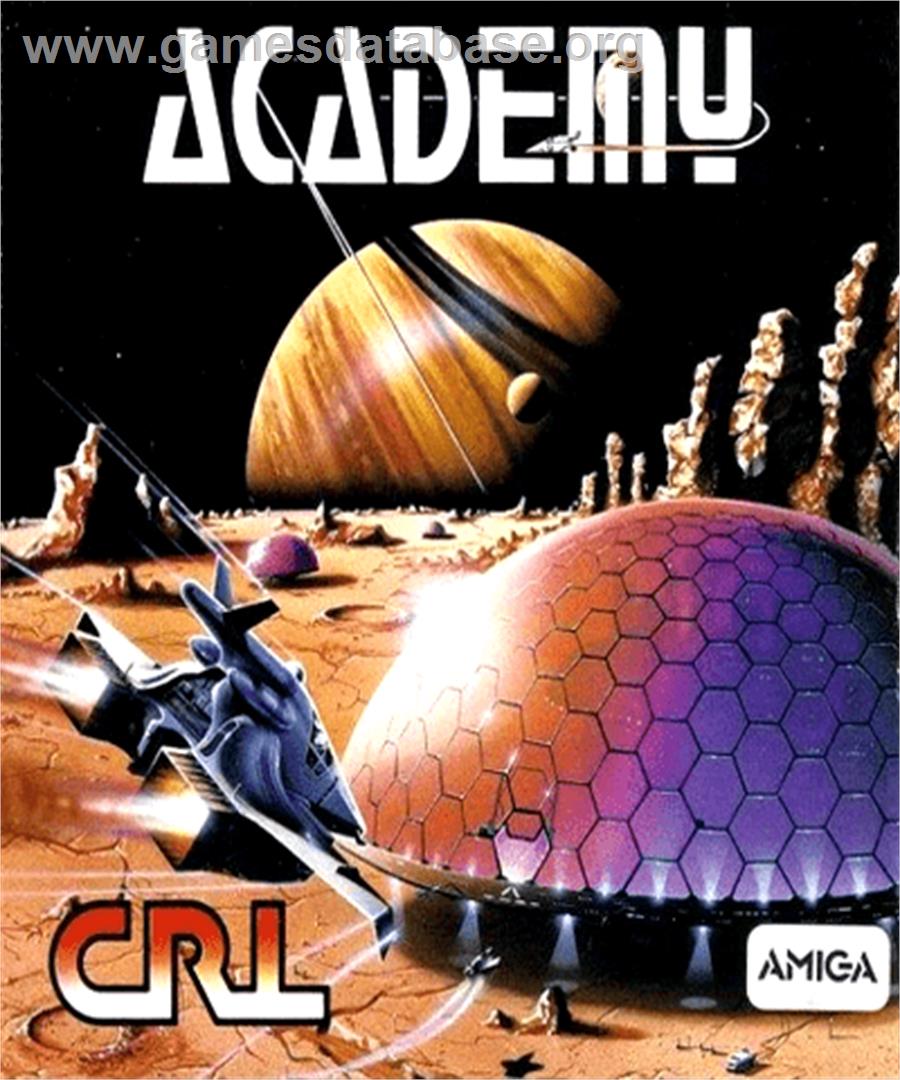 Academy: Tau Ceti 2 - Commodore Amiga - Artwork - Box