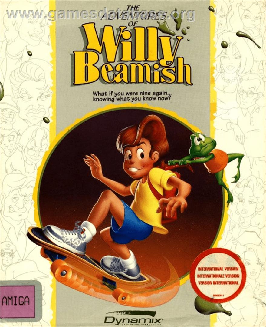 Adventures of Willy Beamish - Commodore Amiga - Artwork - Box