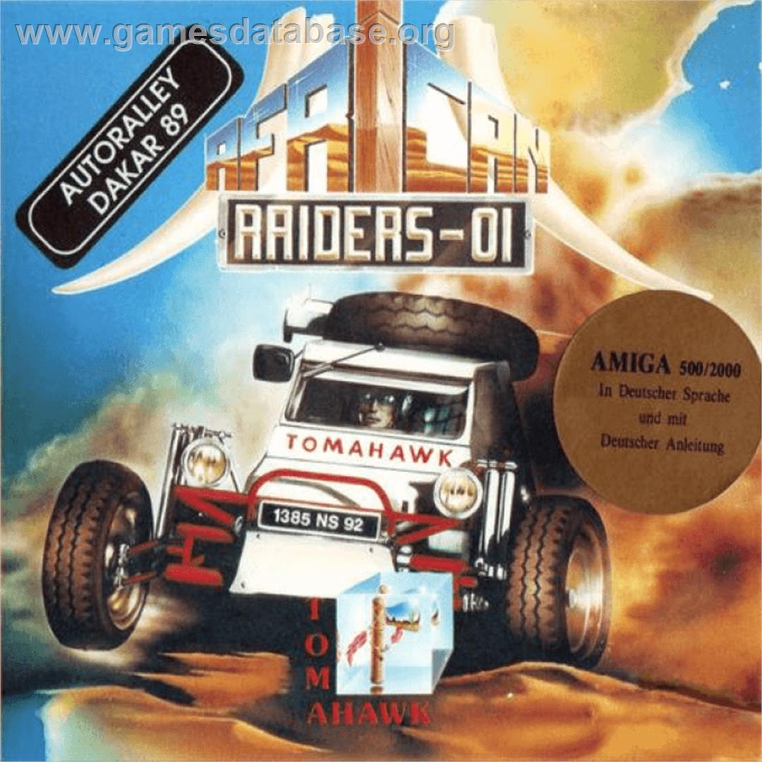 African Raiders-01 - Commodore Amiga - Artwork - Box