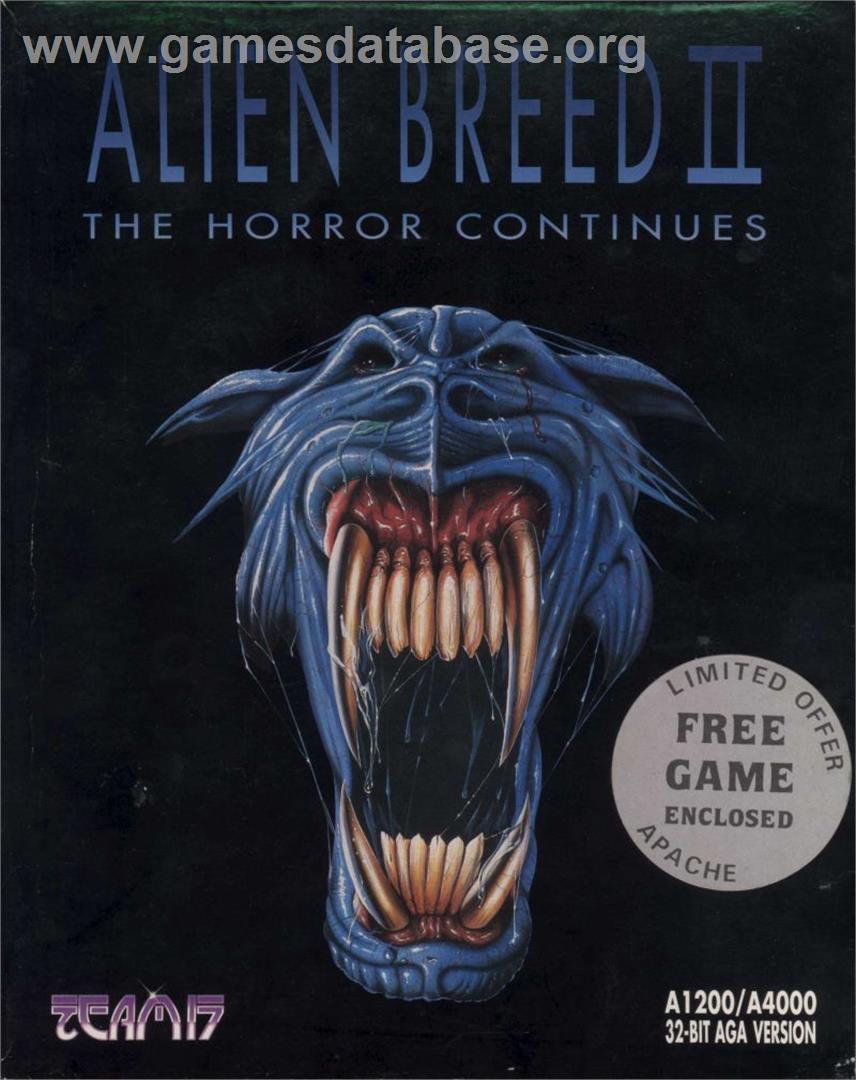 Alien Breed II: The Horror Continues - Commodore Amiga - Artwork - Box