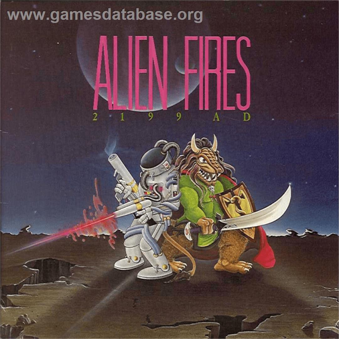 Alien Fires: 2199 AD - Commodore Amiga - Artwork - Box