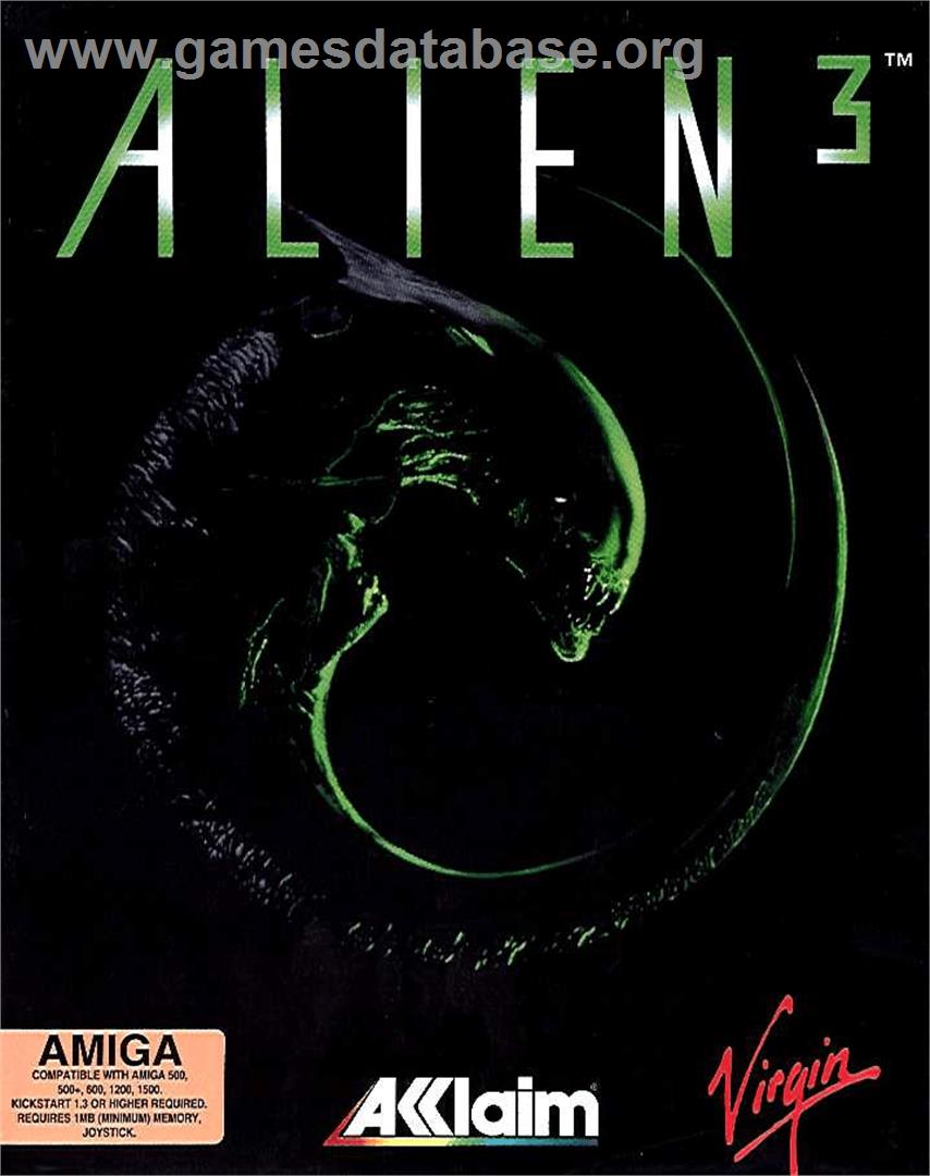 Alien³ - Commodore Amiga - Artwork - Box